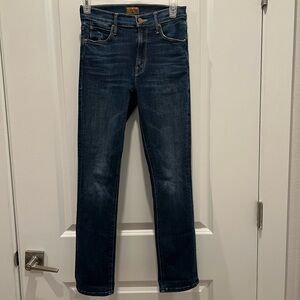 MOTHER Mid Rise Dazzler Ankle Jean